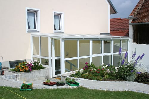 Überdachung Keller